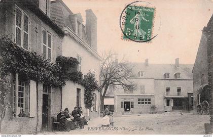 Dép 18 - Préveranges - La place - état