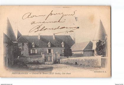 PREVERANGES - Château du Boueix - très bon état