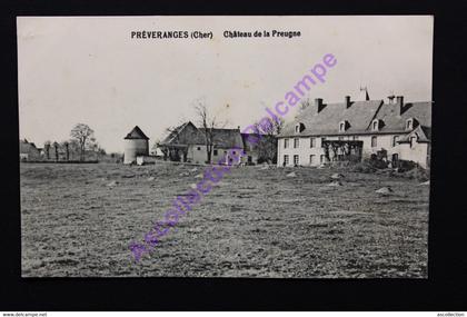 Preveranges Cher Chateau de la Preugne