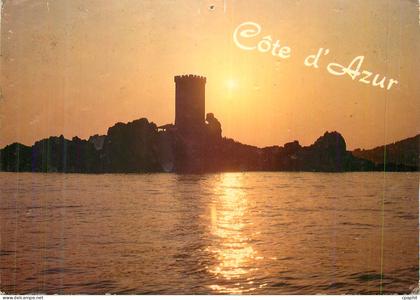 CPM Cote d'Azur Coucher de Soleil sur l'Ile d'Or