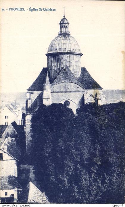 CPA Provins Eglise St Quiriace
