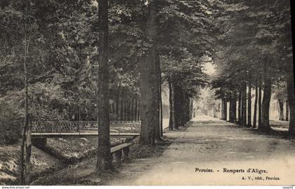 CPA Provins Remparts D'Aligre
