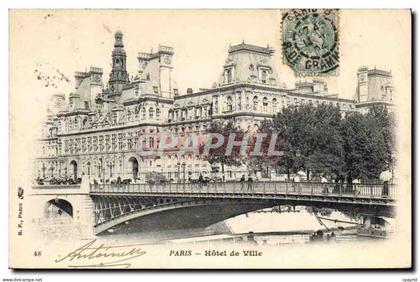CPA Paris Hotel de Ville