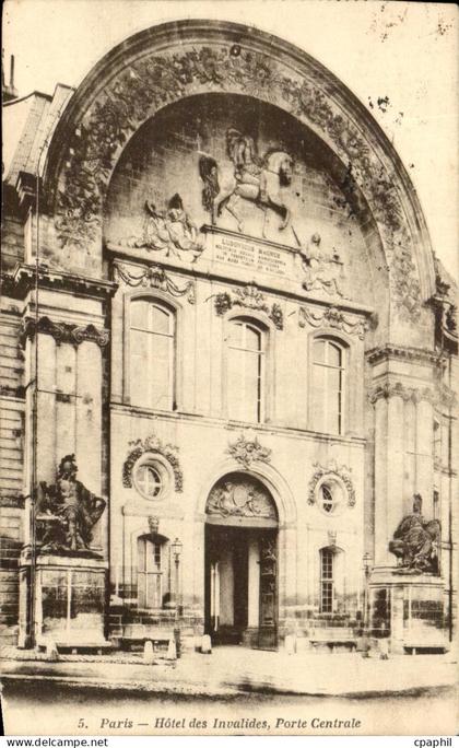 CPA Paris Hotel des Invalides Porte Centrale