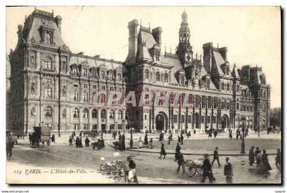 CPA Paris l'hotel de Ville