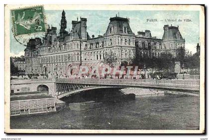 CPA Paris l'hotel de Ville