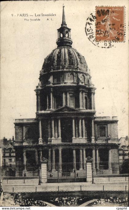 CPA Paris Les Invalides