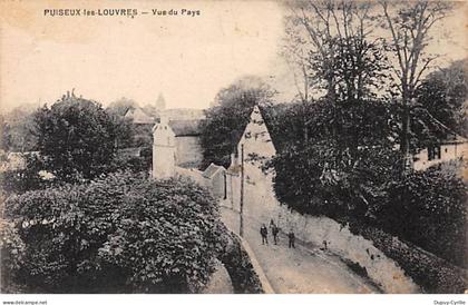 PUISEUX LES LOUVRES - Vue du Pays - très bon état