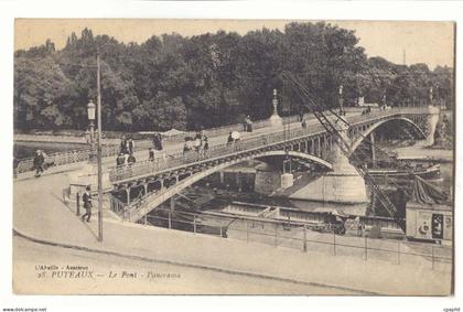 Puteaux CPA Le pont panorama