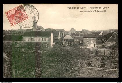 57 - PUTTELANGE - PUTTLINGEN - VUE GENERALE