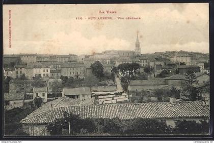 CPA Puylaurens /Tarn, Vue générale