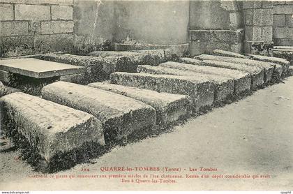 CPA Quarre les Tombes Yonne Les Tombes
