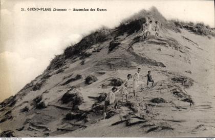 CPA Quend Plage Ascenslon Des Dunes