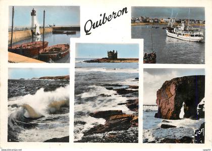 CPM Quiberon (Morbihan) Phare Bateau