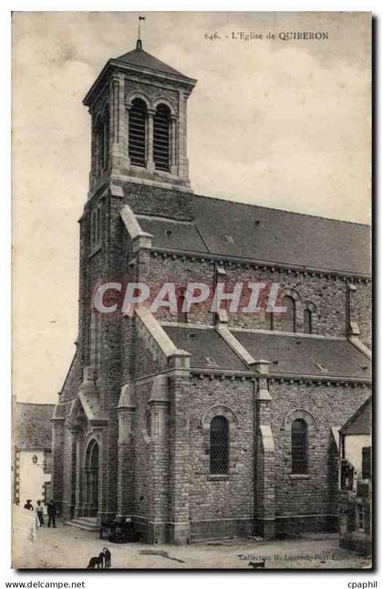 Quiberon CPA Eglise
