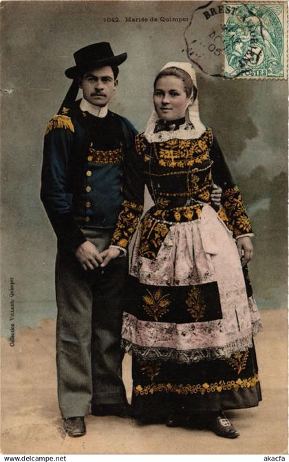 CPA QUIMPER - Maries de QUIMPER (384186)