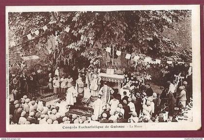 121225C - 30 GARD - QUISSAC congrès eucharistique de Quissac la messe