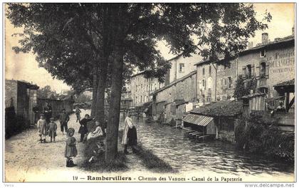 Carte Postale Ancienne de RAMBERVILLERS