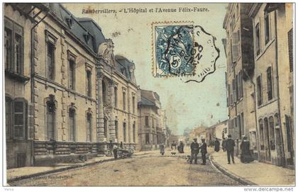 Carte Postale Ancienne de RAMBERVILLERS