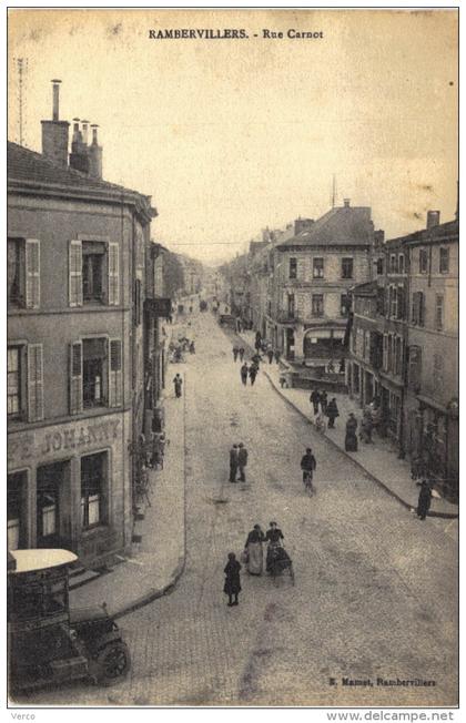 Carte Postale Ancienne de RAMBERVILLERS