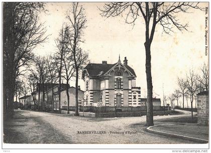 Carte Postale Ancienne de RAMBERVILLERS