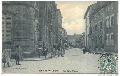 Carte Postale Ancienne de RAMBERVILLERS