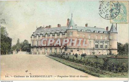 CPA Château de Rambouillet façades Midi et Ouest