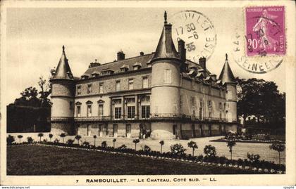 CPA Rambouillet Le Chateau cote Sud