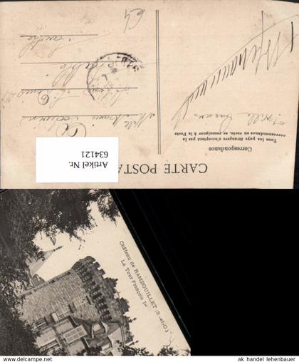 634121,Chateau de Rambouillet La Tour Francois 1er Turm Schloss France