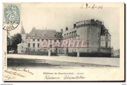 CPA Chateau de Rambouillet Entree