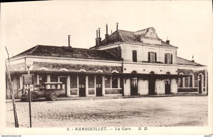 CPA Rambouillet La Gare
