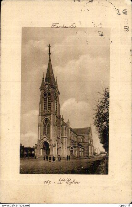 Rambouillet CPA L'eglise