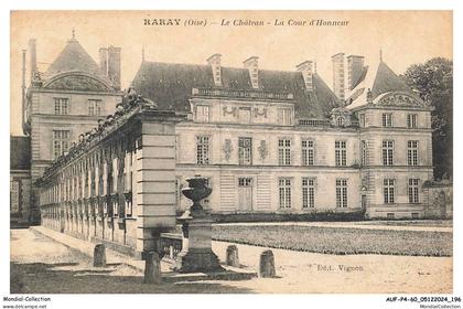 AUFP4-0405-60 - RARAY - le chateau - la cour d'honneur