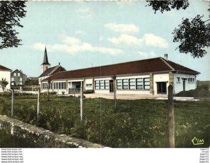 Réchicourt le château - les écoles et l'église