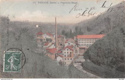 RENAGE (Isère) - Papeterie Bruel