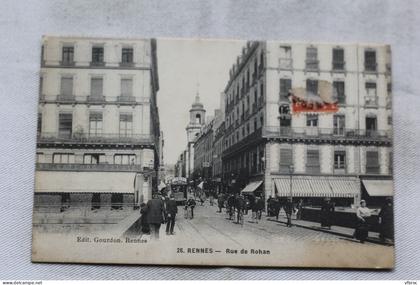 AC42/3, Rennes, rue de Rohan, Ille et Vilaine 35