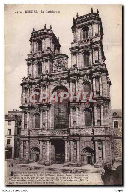 CPA Rennes La Cathedrale