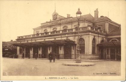 CPA Rennes La Gare