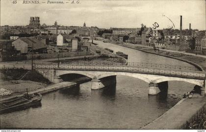CPA Rennes Panorama