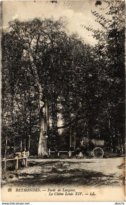 CPA Rethondes Foret de Largues (1187476)