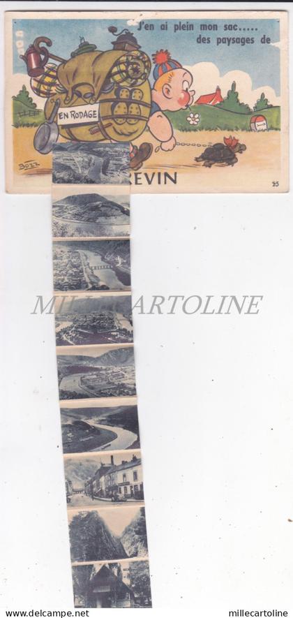 LEPORELLO POSTCARD - Revin, En Rodage France 1954 Bozz