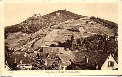 CPA Ribeauville Et Les Trois Chateaux