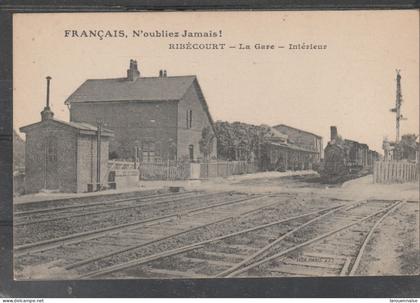 60 - RIBECOURT DRESLINCOURT - La Gare - Intérieur