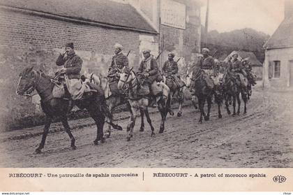RIBECOURT(MILITAIRE) SPAHI