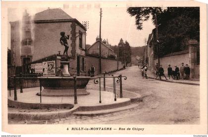 CPA   Carte Postale   France  Rilly-la-Montagne  Rue de Chigny   VM107659