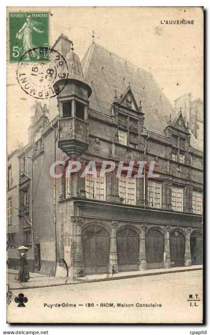 CPA Riom Maison Consulaire