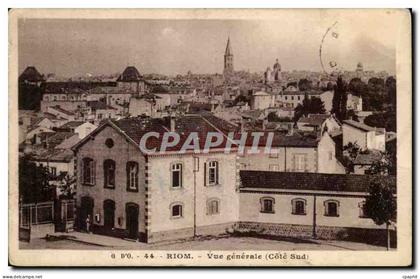 Riom - Vue Generale - CPA
