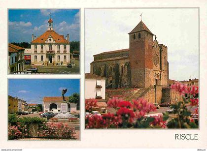 32 - Riscle - Multivues - CPM - Carte Neuve - Voir Scans Recto-Verso