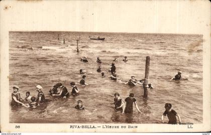 CPA Riva Bella l'heure du bain