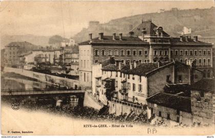 CPA RIVE-de-GIER - Hotel de Ville (578660)